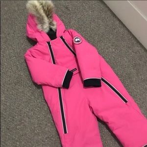 Canada goose authentic snow suit 12-18 months